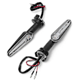 Miniatyrbilde 1 av 5: LED-blinklys for Yamaha MT07 Tracer 700 XJ6 FZ6 MT09 900 MT10 YZF R1 R3 R6 R25 FZ8 motorsykkel indikator blinklyslampe Db 2pcs