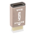 Miniatyrbild 2 av 5: 3x Låsskärm Signalhållare Kvm Hdmi2.0 Virtuell Adapter Edid Ddc-kontakt För Display Emulator Upp Till 3