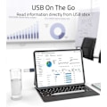 Miniatyrbild 4 av 5: Usb C till Usb Adapter Paket med 2 Usb C Hane till Usb3 Hona Adapter db