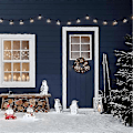 Miniatyrbillede 4 af 5: 3 stk. Lysende Pingvin Julepynt pvc Pingvin Julepynt med Led Mini Lys BD Small