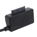Pikkukuva 5 / 5: Usb 2.0 - 6+7 13-pin Slim-Sata -kaapeli ulkoisella Usb2.0 -virtalähteellä [DB]