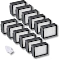 Miniatyrbilde 1 av 5: 12-pakks erstatningsfiltre for iRobot Roomba i&e i1 i3 i4 i6 i7 i8 e5 e6+ J7 (Ikke for J7+) Reservedeler for støvsugertilbehør Db