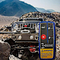 Miniatyrbild 3 av 5: 12v 24v 50m Trådlös Digital Vinsch Fjärrkontroll Återvinningskit För Jeep-suv db