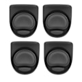 Miniatyrbilde 1 av 5: 4 stk. erstatningspropper for Owala FreeSip 24Oz 32Oz, reservedeler til vannflasketopplokk [db] black