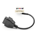 Miniatyrbild 5 av 5: För Tesla - Model 3 Y Connector Adapter OBD till OBD2 16-stifts Bilskannerverktygskabel -db