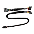 Miniatyrbild 1 av 5: 5Pin till 3 SATA Strömkabel 5Pin Hane till 3 SATA 15Pin Hona Splitter Adapter [db]