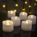 Miniatyrbilde 5 av 5: 12 stk. Flammeløse elektroniske LED-lys Fjernkontroll Flimrende telys Jul Fest Hjemmedekorasjon [DB] Warm White