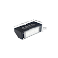 Miniatyrbilde 2 av 5: 2-i-1 vanntank støvbeholderboks for robot STYTJ02YM MVVC01- for V2 V2 Pro V3 V-RVCLM21B feiemaskin DB Black