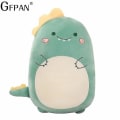 Miniatyrbild 1 av 4: Squishy leksak Kawaii djur fet dinosaurie Shiba Inu hund kudde plyschleksaker söt mus kanin docka flickor säng hålla sovkudde [DB] dinosaur 45cm