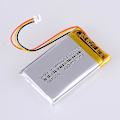 Pikkukuva 4 / 5: 3.7v 1800mah 1.25 3p Litium Li-Ion Polymeeri Lipo Akku Yhteensopiva Bluetooth-Kaiuttimet Langaton Kuulokemikrofoni Kuulokkeet Corsair Pro  Rpg {DB 803450  RYB