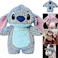 Miniatyrbilde 4 av 5: Varmtvannsflaske Myk Vinter Plysj Varmt Håndveske Hjem Vannfylling Gaver Funksjon DB Strawberry Bear
