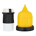 Pikkukuva 1 / 5: L5-30R-liitin kierrelukittavalla pistokkeella, virtajohdon suojakotelo ja rengas 30A 125V( 30AFDC +30ARCV ) [db] As shown