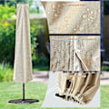Pikkukuva 2 / 4: Umbrellan suojus 420d Oxford-kankaasta, terassivarjon suojukset, vedenpitävä [dB} Beige 190x30x50cm