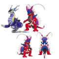 Miniatyrbild 2 av 2: Koraidon & Miraidon Plushluton & Milton Plyschleksak [DB] A