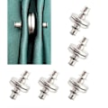 Miniatyrbillede 1 af 4: Gardinmagneter Lukning, Gardinvægte Magneter Gardin Magnetisk Holdback Knap til Hjem Soveværelse Kontor Gardin Draperier [DB] 25mm