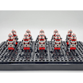Pikkukuva 1 / 3: Star Wars Coruscant Guards x10 Minifigures Set [DB]