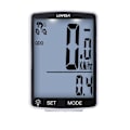 Miniatyrbillede 1 af 5: Trådløs cykelcomputer Multifunktionel LCD-skærm Cykelcomputer Mountainbike Speedometer Odometer IPX6 Vandafvisende Cykling [DB] White Shell White Backlight