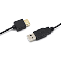 Pikkukuva 3 / 5: Hdmi 1.4 -liitin USB 2.0 -liittimeen sovitinliitin laturimuunnin kaapeli-yu (FW) black