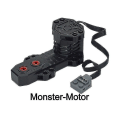 Miniatyrbillede 2 af 5: Tekniske dele Power Functions Motor Multi Tool Servo Togmotor Pf 8293 8883 Model Kompatibel Alle Mærker Byggeklodser-xh Db Monster Motor