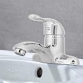 Pikkukuva 5 / 5: G1/2 Kaksinkertainen allashana, Yksittäinen vipu ja kylmäsekoitin hana 2 reiän kannelle Lavatory Koti Tarvikkeet DB
