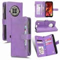 Litchi Tekstur Lynlås Læder Etui til S96 Pro Smartphone [DB] Purple