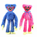 Miniatyrbilde 3 av 3: DB Poppy Doll Poppy Playtime Plysjleke Huggy Wuggy Dukke Tegneserie Plysjleke Morsom Plysjleke, Blå