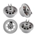 Miniatyrbild 2 av 5: 4-pack Lämplig för Bosch Siemens Neff 165314 Diskmaskinstillbehör Hjul [DB]