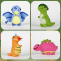 Pikkukuva 2 / 5: Baby Dinosaur Needle Felting Kits For Beginner,needle Felting Kit,felt Needles,foam Pad,felt Cloth,instruction