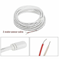 Miniatyrbillede 3 af 5: Elektrisk Gulvvarme Termostat Temperaturstyring Kontakt + Sensor Kabel [DB]