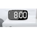 Miniatyrbild 5 av 5: Smart Digital Väckarklocka Sängbord, Grön LED Rese USB Bordsklocka med 12/24H Datum Temperatur Snooze [DB] Blackgreen