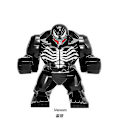 Miniatyrbillede 3 af 4: 6 stk. Venom Big Minifigurer Byggesæt Legetøj Sæt Actionfigurer [db]