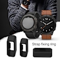 Miniatyrbilde 5 av 5: 2 stk. Klokke Remmholderringer 22mm/26mm Loop Holder for Garmin Fenix 3/5X/5X Plus/6X/6/6 Pro/3 HR db White 22 mm