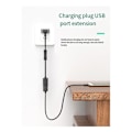 Miniatyrbild 4 av 5: Usb3.0-förlängningskabel med strömbrytare rak huvud för Usb-fläkt LED-ljus körinspelare dataström
