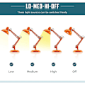 Miniatyrbillede 4 af 5: Touch-lampekontakt 2-pak, touch-lampe-kontrolmodul til dæmpbare LED-pærer, lampekontakt-erstatning K db black