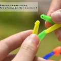 Miniatyrbild 3 av 5: Magisk teleskopisk boll deformationsboll elastisk boll variation krymper större och mindre boll [DB]