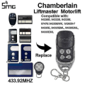 Pikkukuva 1 / 4: Chamberlain Liftmaster -autotallin ovenkaukosäädin malleille 94335e 1a5639-7 84330eml 84335eml 4335e 4330e 1a5477-3 vierivä koodi 433mhz {DB} 94335e etc