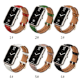 Miniatyrbilde 4 av 5: For Huawei Fit Mini Klokke Justerbar Lær Myk Rem Armbånd Armlenke db Black