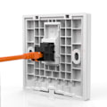 Pikkukuva 2 / 5: 25 kpl RJ45-liitintä Cat6-liittimet Inline-liitin naaras naaras -liitin [db] black