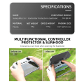 Miniatyrbillede 5 af 5: Dji Mini 3pro Controller Beskytter Solskærm Til Dji Rc Mini 3 Pro Tilbehør Vi Fk db