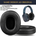 Miniatyrbilde 2 av 5: Reservehodetelefoner Øreputer For Skullcandy Hesh 3/anc/evo & Crusher Wireless/anc/evo/360 & Venue Anc Over-ear {DB Protein Leather-Black