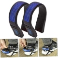 Miniatyrbilde 3 av 5: Led-skoklemmelys, løpesikkerhetslys, advarselssko-klemmelys for dans, nattløping, jogging, gåing, sykling (blå 2 stk.)