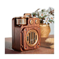 Miniatyrbild 3 av 5: Retro Radio Bluetooth-högtalare, tydlig ljud bärbar trådlös retrohögtalare för köksbord gammal Fa
