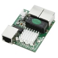 Miniatyrbillede 1 af 5: Industriel-grade Min Tre-port 1000m Gigabit Rj45 Standard Port Netværks Switch Modul 5v-12v Strøm
