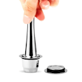 Miniatyrbillede 4 af 5: Kaffetamperfyldningsværktøj i rustfrit stål, espressotamper kompatibel til maskine Solid Tamper Tool [DB] Silver