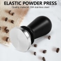 Pikkukuva 2 / 5: 51mm kalibroitu paine espresso tamppaustyökalu Barista Espresso Machine Tamper Flat Base 30lbs Press