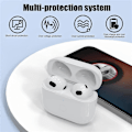 Miniatyrbilde 5 av 5: Hodetelefonladeretui for 3 Laderetui 450Mah Trådløst Laderetui Bluetooth Synkronisering Rask Paring [DB] White