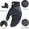 Miniatyrbild 3 av 5: Motorcykelhandskar godkända sommar touch screen, anti-impact, vindtäta, unisex scooterhandskar mellansäsong andningsbara touch screen för bil motorcykel, C