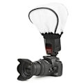 Miniatyrbillede 4 af 5: 2x Softbox Diffuser til Foto Speedlite Flash Lys [DB]