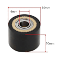 Miniatyrbillede 2 af 5: 4 stk. Pinch Roller 4x10x14mm Plotter Cutter Roller Papirfødevals til Mimaki CG Serie Skæreplotter
