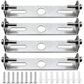 Miniatyrbilde 1 av 3: 4 stk. Takfestebraketter 105mm Hengelampe Tilbehør Takkronelampe Taklampe Baseplate Taklampeplater Plateholder DB